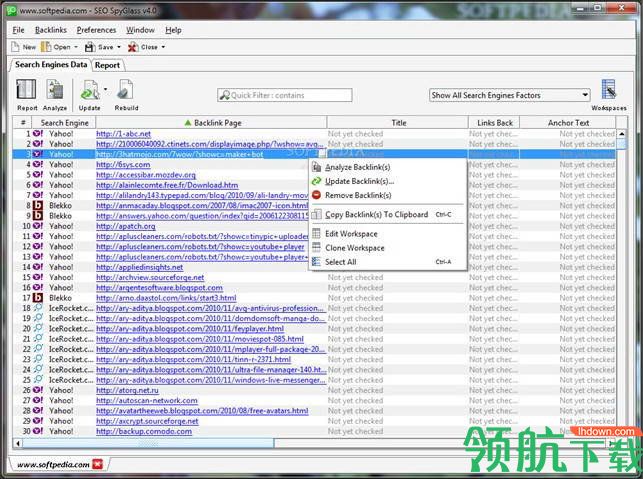 SEOSpyGlass网站数据分析工具官方版