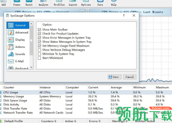 SysGauge系统温度监控工具