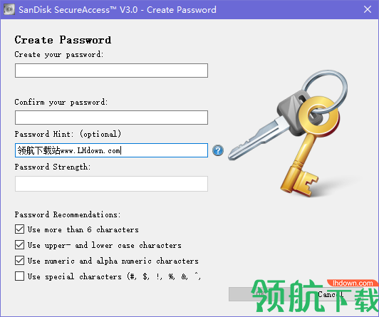 SanDiskSecureAccessx加密工具中文版
