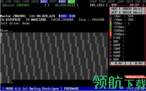 MHDD硬盘检测工具中文版