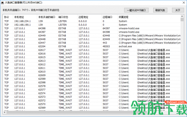 大鱼端口查看器中文绿色版