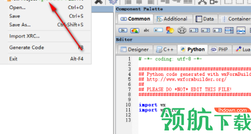 wxFormBuilder可视化开发工具官方版