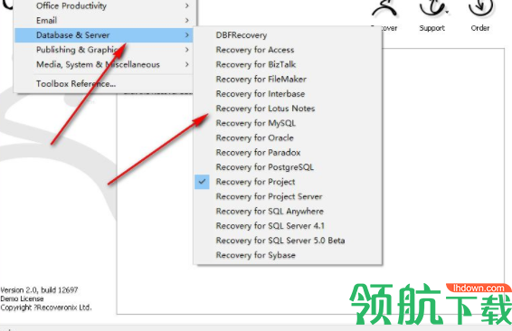 RecoveryforProjec文件修复工具官方版