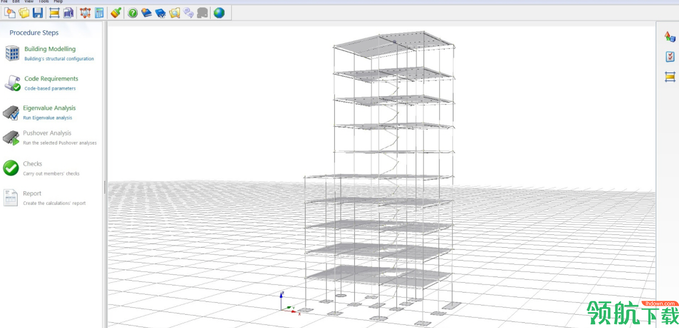 SeismoBuild建筑抗震评估有限元计算软件