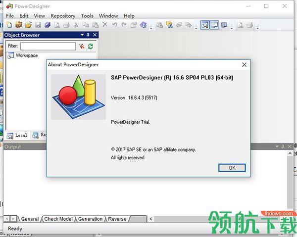 PowerDesigner 16.6破解版(附破解补丁)