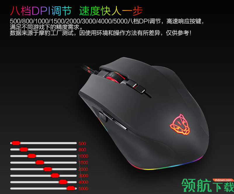 摩豹V80鼠标驱动官方版(附鼠标宏设置教程)
