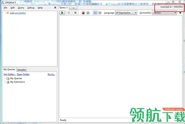 linqpad5破解版(附破解补丁)