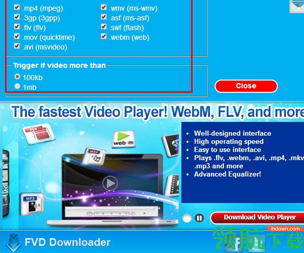 fvd downloader插件官方版