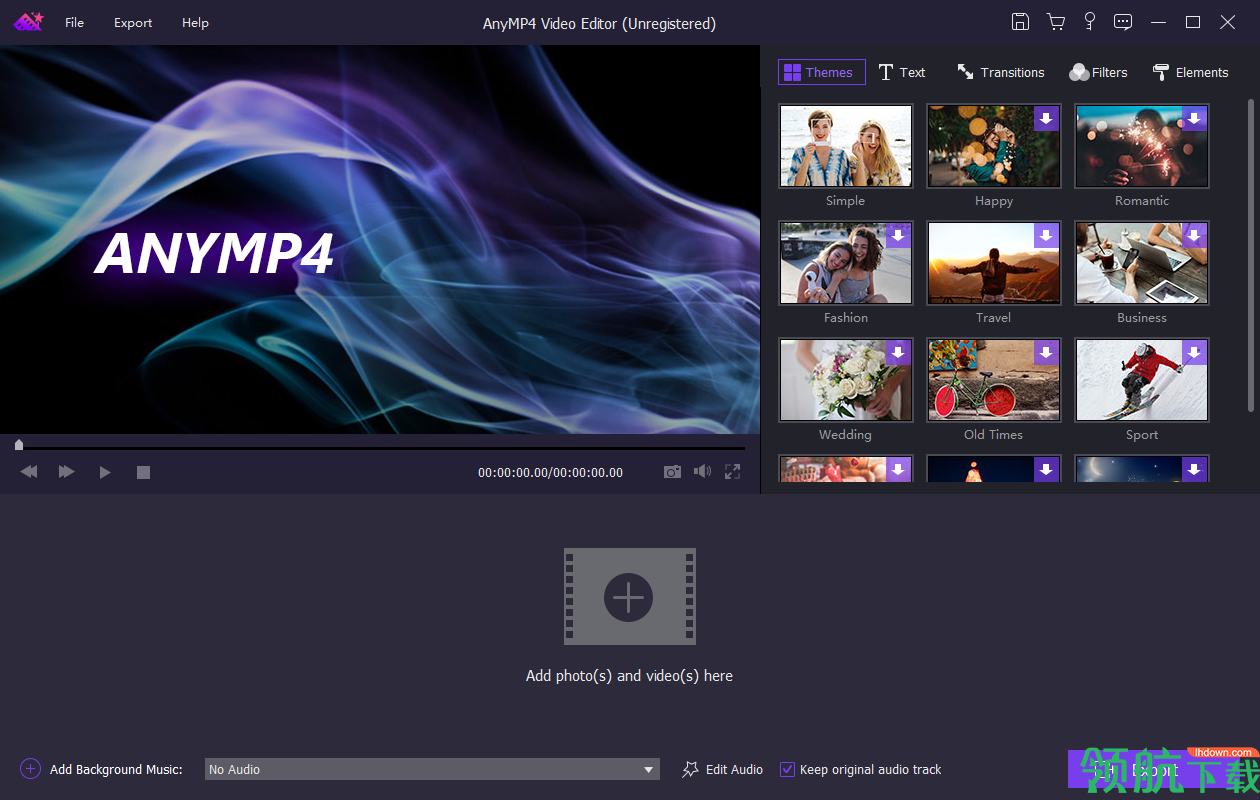 AnyMP4 Video Editor(视频编辑器)官方版