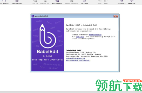 BabelEdit(Json文件翻译编辑软件)官方版