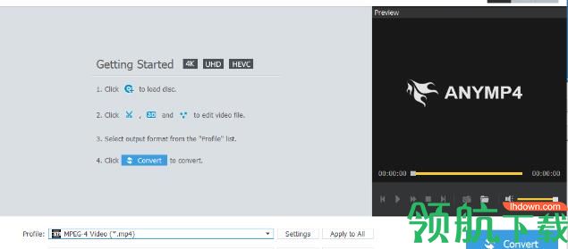 AnyMP4 Bluray Ripper(蓝光视频转换工具)官方版