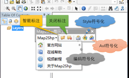 Map2Shp智能标注与符号化工具官方版