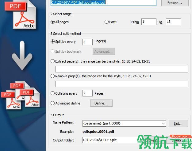 A-PDF Split(PDF分割工具)官方版