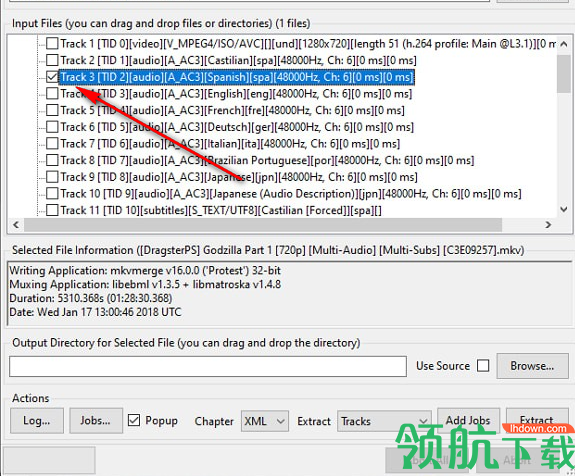 gMKVExtractGUI(mkv提取软件)官方版