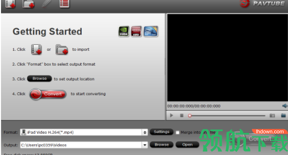 PavtubeHDVideoConverter视频转换工具中文版