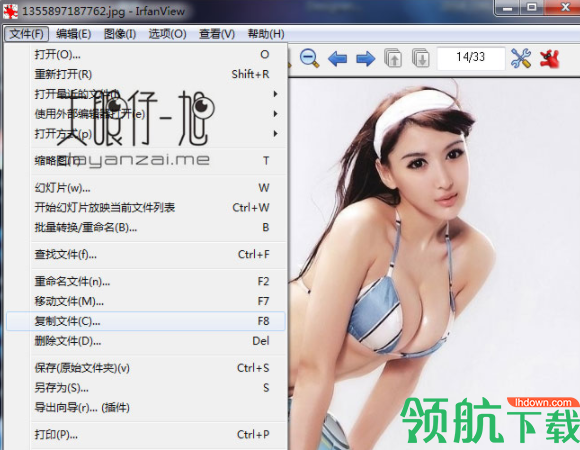 IrfanView图片浏览工具绿色版