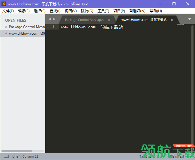 Sublime Text 3 Build中文破解版