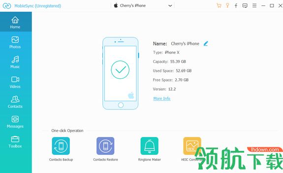 Aiseesoft MobieSync破解版(手机数据传输软件)