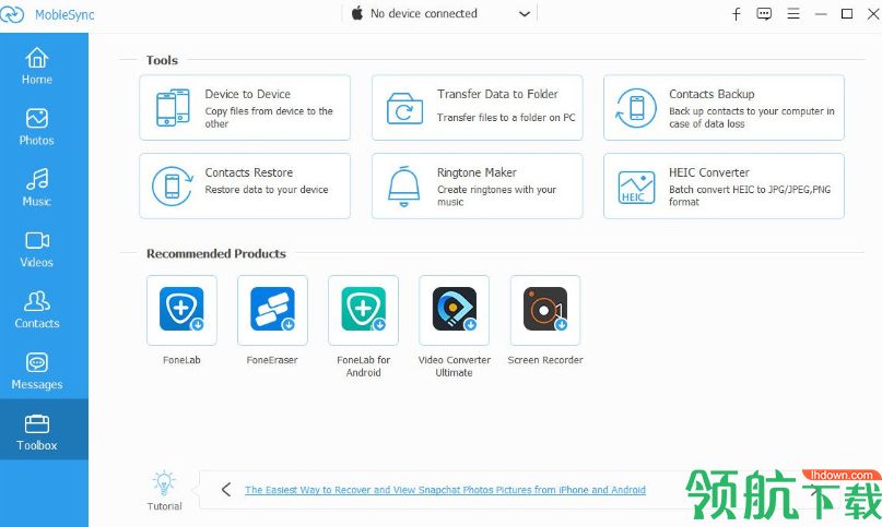 Aiseesoft MobieSync破解版(手机数据传输软件)