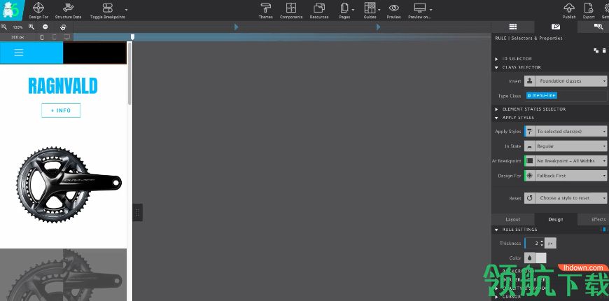 Responsive Site Designer破解版