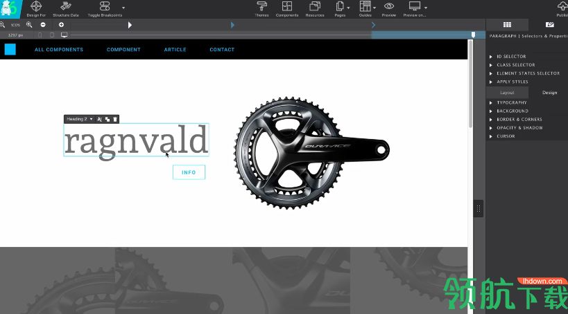Responsive Site Designer破解版