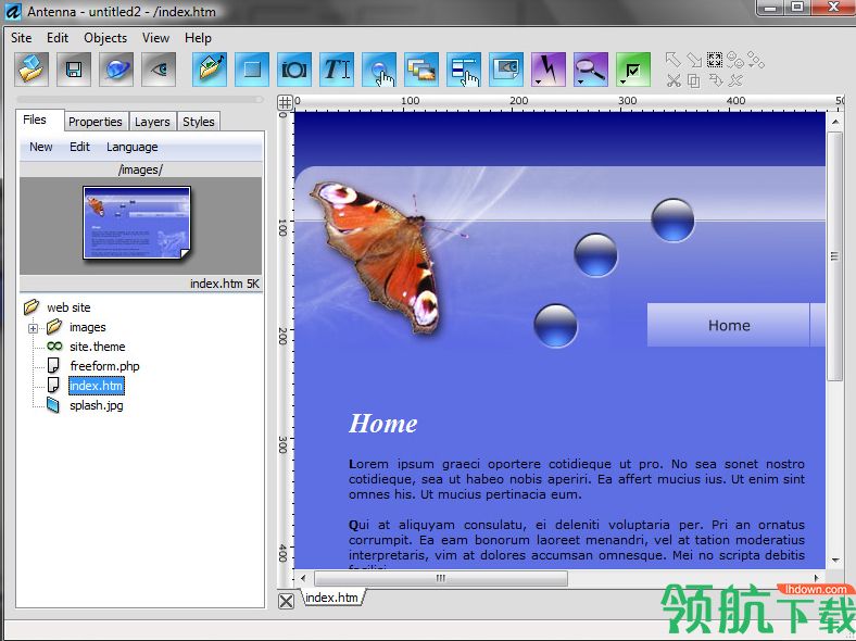 Antenna Web Design Studio破解版