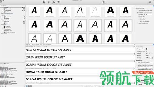 FontExplorer X Pro破解版(字体管理器)