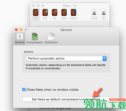 Keka for Mac(压缩解压工具)官方版