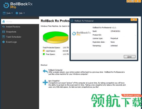 Rollback Rx Pro破解版(系统还原软件)