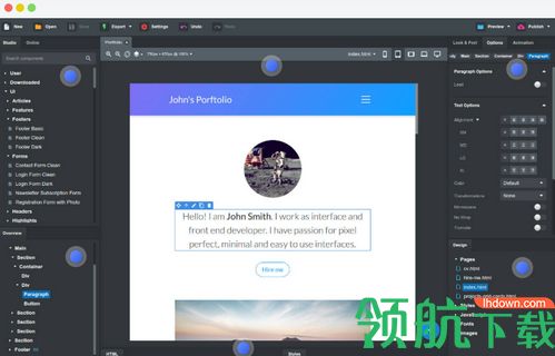 Bootstrap Studio 4中文破解版「附教程」