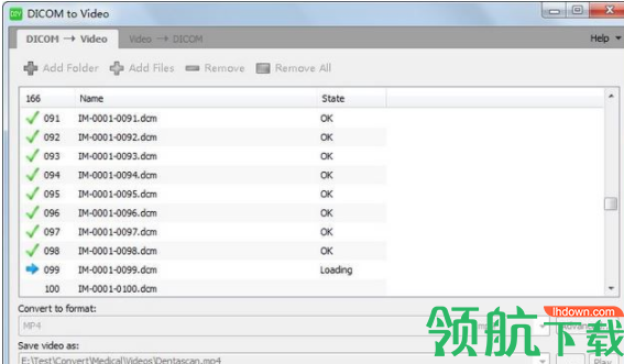 DICOM转视频工具官方版