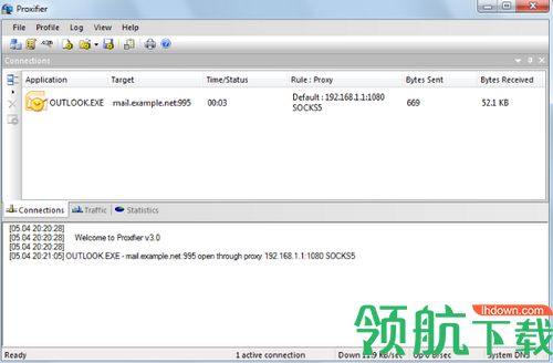 Proxifier汉化破解版(SOCKS5客户端)