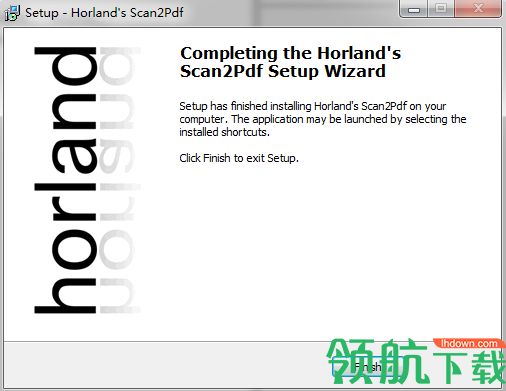 Horland Scan2Pdf 6破解版
