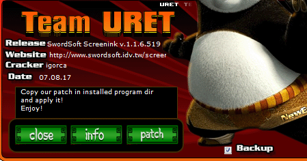 SwordSoft Screenink破解版
