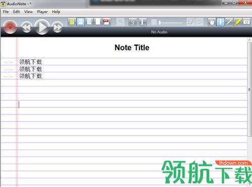 AudioNote中文破解版