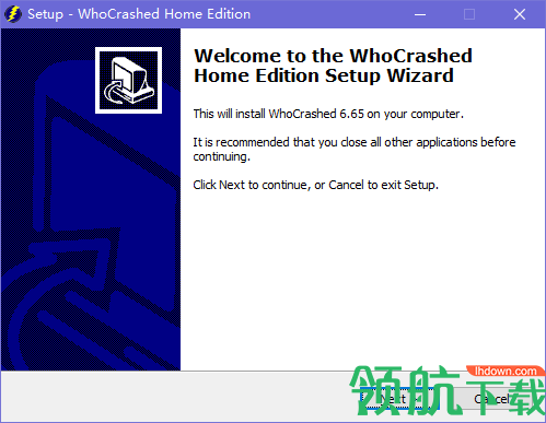 WhoCrashed系统原因查找工具绿色版
