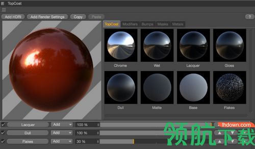 Topcoat for C4D破解版