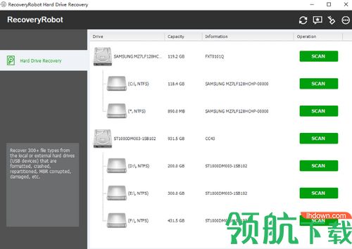 RecoveryRobot Hard Drive Recovery破解版