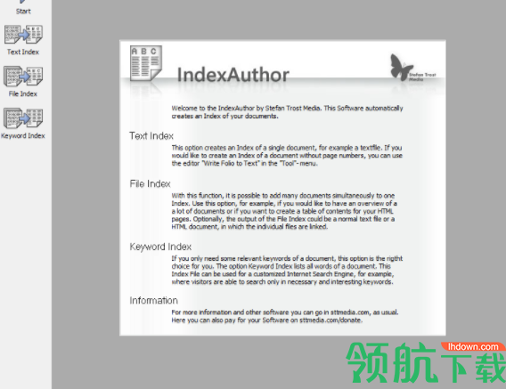 IndexAuthor文件索引工具官方版