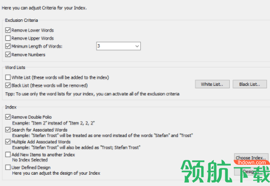 IndexAuthor文件索引工具官方版