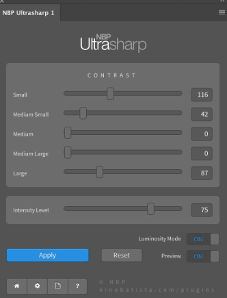 NBP Ultrasharp for Photoshop破解版