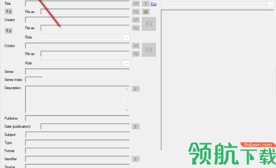 EPubMetadataEditor信息编辑工具官方版