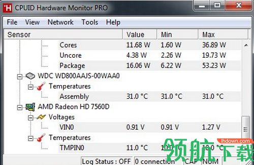 CPUID HWMonitor Pro破解版
