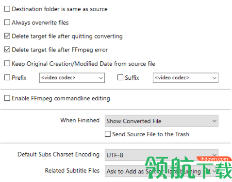 myFFmpeg转换工具官方版