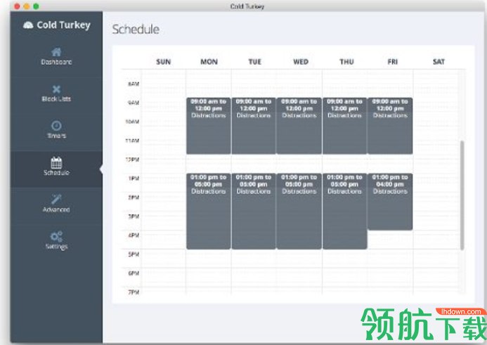 ColdTurkeyBlockerPro绿色破解版