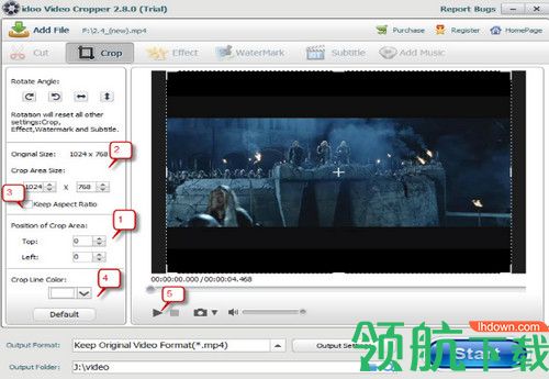 idoo Video Cropper免费版