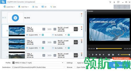 AnyMP4 DVD Converter破解版