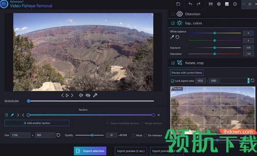 Ashampoo Video Fisheye Removal破解版