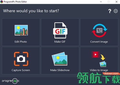 Program4Pc Photo Editor破解版