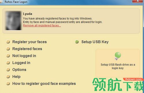 Rohos Face Logon 4破解版